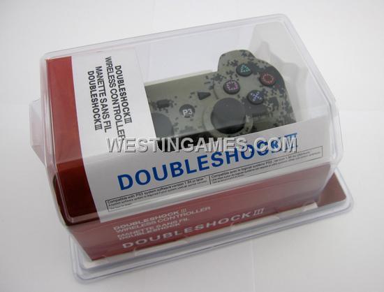 Bluetooth Wireless Controller New Blister Packing for PS3 - Camouflage #4 (NEUTRAL)