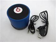 S08 Mini Bluetooth HD Speaker with LED Light for Beats by Dr Dre Beatbox - Blue