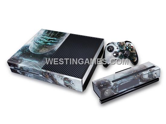 Crystal Epoxy Skin Sticker Colourful for XBOX ONE System + Wireless Controller Decal - 50 Themes