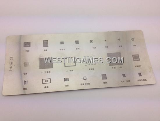 Rework BGA Reballing Stencil Template Set for iPhone 5S P3012