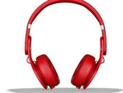 New MIXR High Performance Professional Over-Ear Headphones for Beats By Dr Dre - Red (A+ Grade) 02