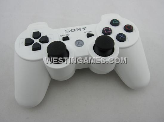 Refurbished Sony ps3 Wireless Controller Dualshock Sixaxis Without Packing - White (A Grade)