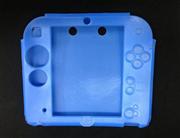 Silicone Protective Skin Case for 2DS Console - 5 Colors (Nude Packs) 04
