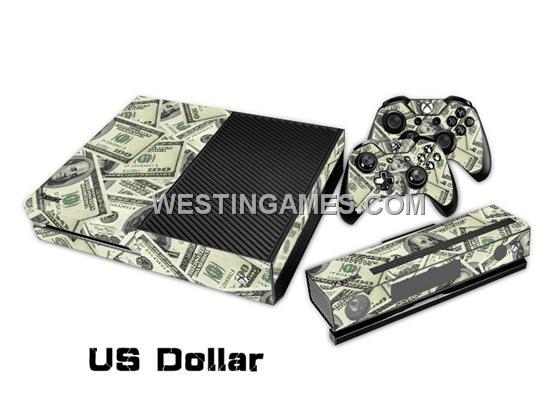 Designer Skin Sticker for XBOX ONE System + Wireless Controller + Kinect Decal - Customs Themes 06