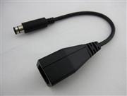 Fat Power Supply Adapter to Slim Console Transfer Transform Cable for Xbox 360 E 02
