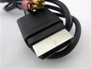 Original AV Cable for XBOX 360 Slim to TV - Black 02