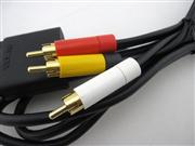 Original AV Cable for XBOX 360 Slim to TV - Black 03