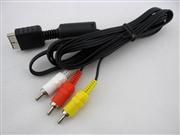 Video+Audio AV-Out Cable for Sony PS2