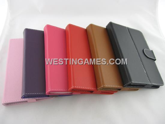 7 inch Universal PU Leather Case with Clip for Tablet PC - 8 Colors