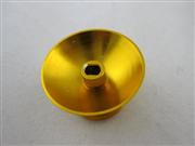 Replacement Aluminum Alloy Joystick 3D Thumbstick Caps for Xbox360 Controller - Golden (2 PCS) 04