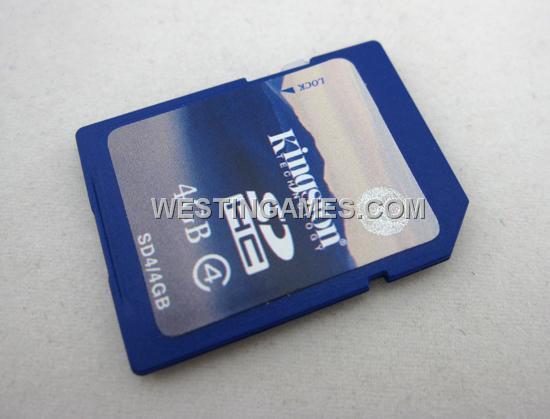 Kingston 4 GB SD Flash Memory Card SD/4GB