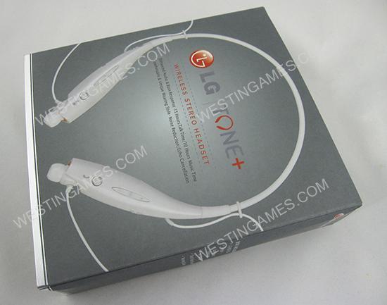 LG Tone+ HBS-730 LG Bluetooth Stero Headset Ture Freedom Headphone - White (OEM)