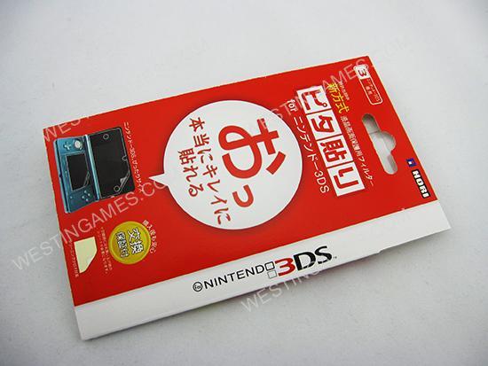 Hori Anti-Scratch Lcd Screen Protector Clear Big Model for N3DS/3DS (A Grade)