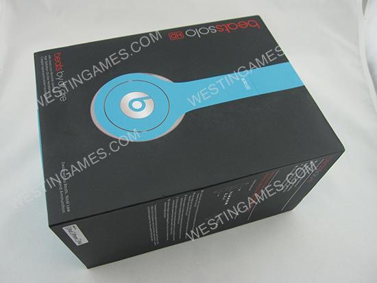 New Solo HD High Definition Over-Ear Headphones with ControlTalk for Beats - Light Blue (A+)