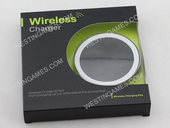 Qi Q5 Universal Wireless Charging Pad Wireless USB Charger Stand Samsung iPhone HTC - Black