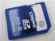 Kingston 8 GB SD Flash Memory Card SD/8GB