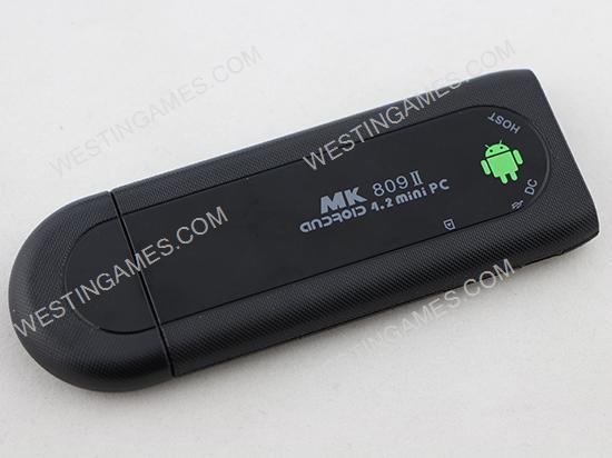 MK809II with Wifi Bluetooth Android 4.2 Mini PC Google TV Dongle RK3066 Dual Core Support HDMI 8GB