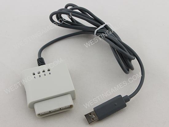 PS/PS2 to XBOX360 Plug and Play Converter Adapter (Nude Pack)