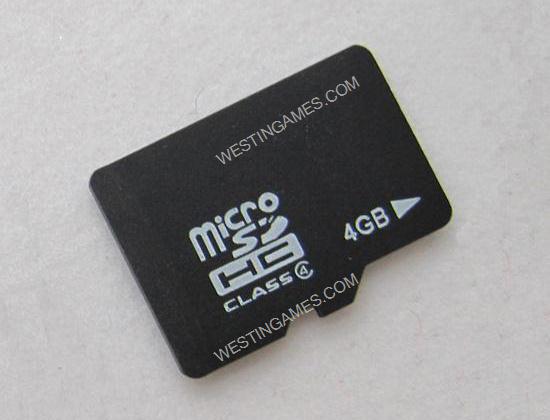 Micro SD 4GB Memory Flash Card