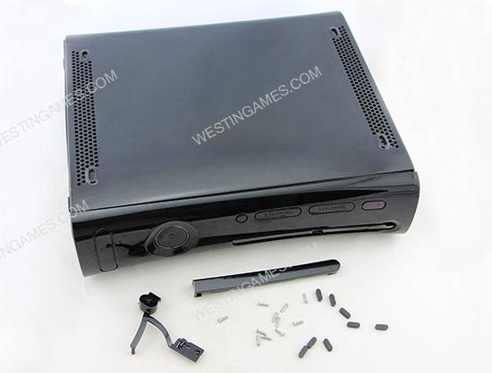 Xbox360 Full Console Housing Shell Case With HDMI Port - Matt Black
