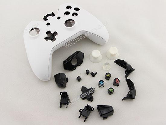 Replacement Complete Housing Shell Case for XBOX ONE Controller - White