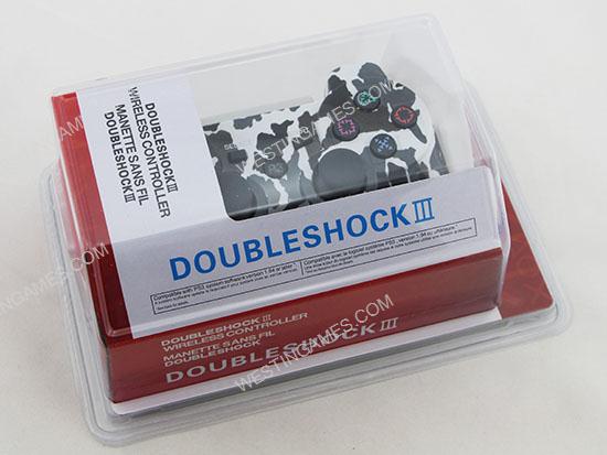 Bluetooth Wireless Controller New Blister Packing for PS3 - Urban Winter Camo #3 (NEUTRAL)