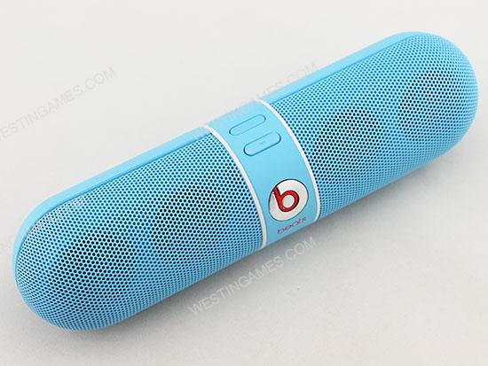 Bluetooth Portable Speaker Wireless Audio System for Beats by Dr. Dre Beats Pill - Blue (A)