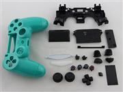 Replacement Complete Housing Shell Case for PS4 Dualshock 4 Controller - Glossy Green