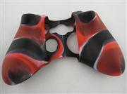Silicone Protective Case for XBOX 360 Controller Black/Red (Nude Packs) 02