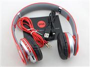 Monster Beats by Dr Dre Solo HD S450 Bluetooth Stereo Dynamic Wireless Headphones Headset - Red 02
