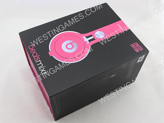 New MIXR High Performance Professional Over-Ear Headphones for Beats By Dr Dre - Pink (A+ Grade)