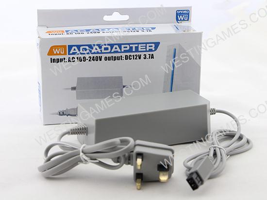 Power AC Adapter Adaptor for WII (UK Plug)