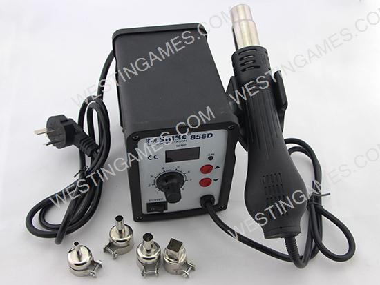 Saike 858D SWD Rework Desolder Station Hot Air Gun 700W 220V