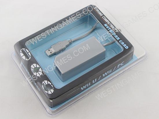 USB 2.0 Enabled Lan Adapter Network Card for WII