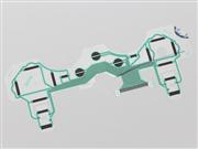 Original New Model Conductive Film Keypad Flex Cable Set for Playstation 3 PS3 Dualshok Controller 02