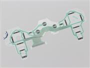 Original New Model Conductive Film Keypad Flex Cable Set for Playstation 3 PS3 Dualshok Controller 03