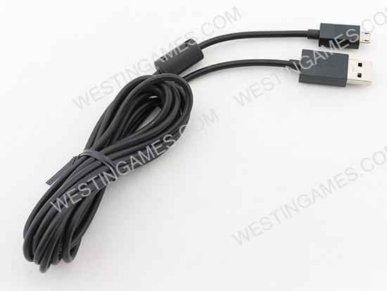 Smart LED USB Charging Cable 2.7m USB to Micro for XBOX ONE and PS4 Wireless Controller (OEM A+)