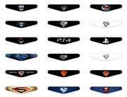 Designer LED Light Bar Decal Skin Sticker Colourful for PS4 Dualshock 4 Controller - 2260 Themes