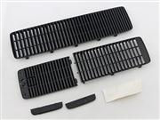 Replacement Top and Bottom End Net Caps Black for XBOX360 Slim