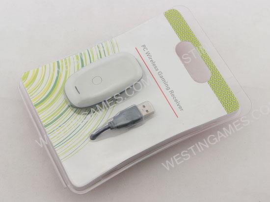 New PC Wireless Gaming USB Receiver for XBOX360 Wireless Controller - White (Neutral)