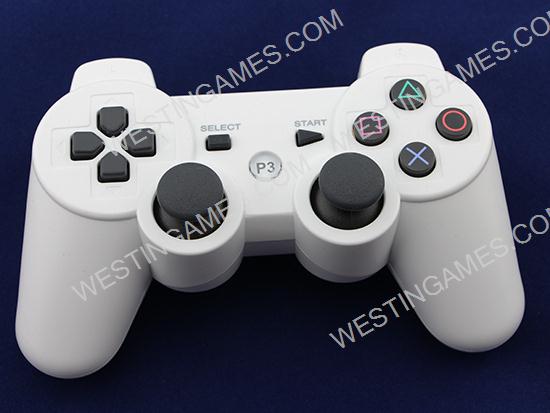 DualShock 3 Wireless Bluetooth SIXAXIS Controller White Without Packing for PS3 V3.7 (NEUTRAL)