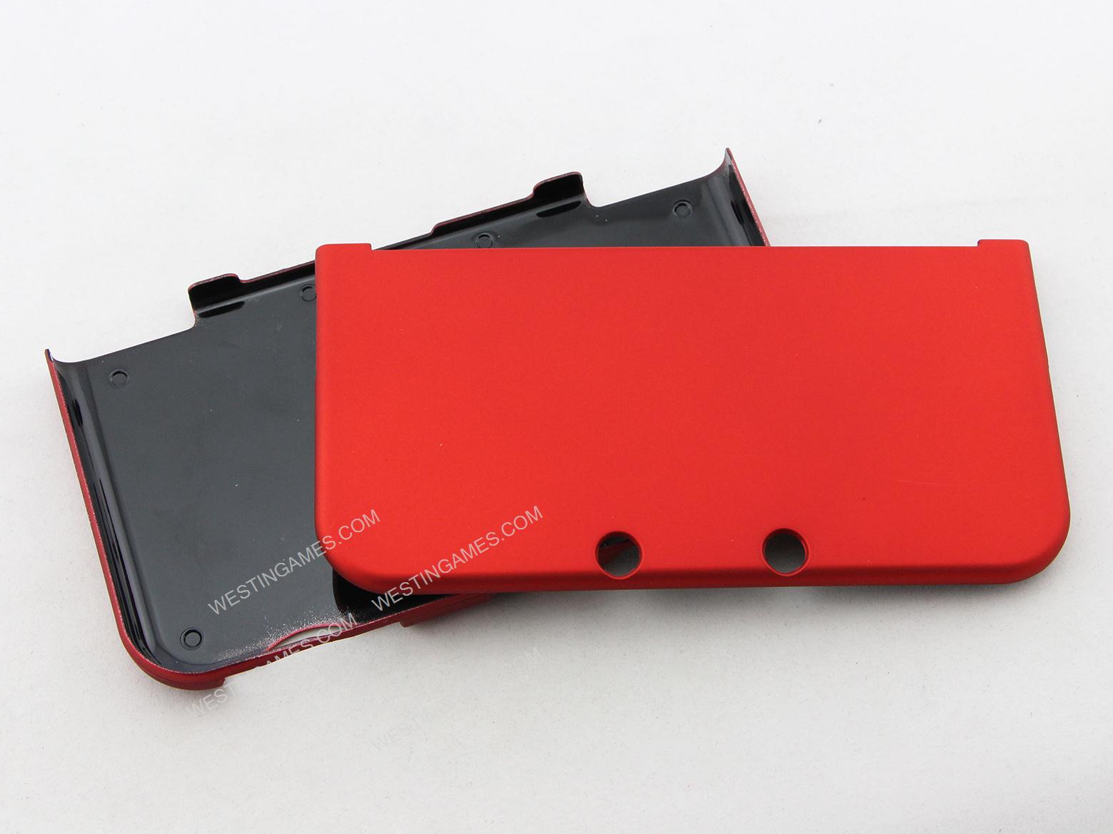 Protector Case Cover with Spray Skin for NEW 3DS XL and NEW 3DSLL- Red