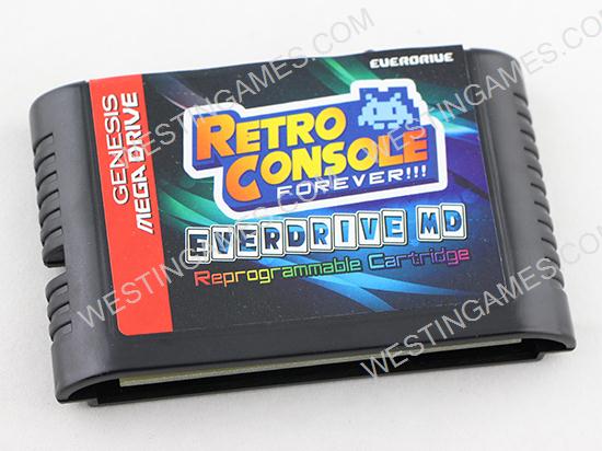 New Upgrade 2013 SEGA Genesis Mega Everdrive Drive MD Card Flash Cartridge