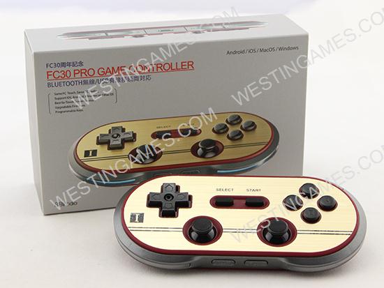 8Bitdo 30th FC30 Pro Bluetooth Wireless Gamepad Controller for Android IOS MacOS PC and Switch