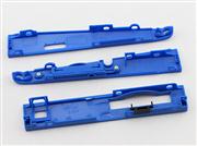 Original Repair Part Full Side Housing Part L and R button for Nintendo 2DS - Blue 03