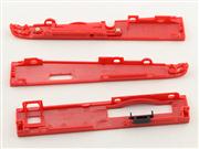 Original Repair Part Full Side Housing Part L and R button for Nintendo 2DS - Red 03