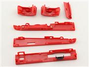 Original Repair Part Full Side Housing Part L and R button for Nintendo 2DS - Red 02