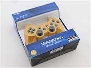 Bluetooth Wireless Controller New Blister Packing for Sony PS3 US Version - Gold
