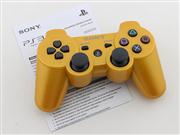 Bluetooth Wireless Controller New Blister Packing for Sony PS3 US Version - Gold 02
