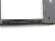Replacement Hinge Part Bottom Middle Housing Shell with Button  for 3DS XL - Black 03